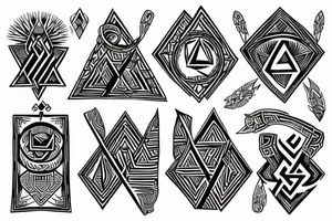 valknut tattoo idea