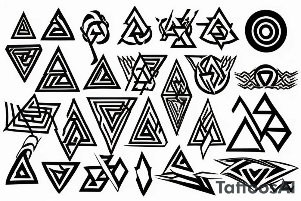 valknut tattoo idea