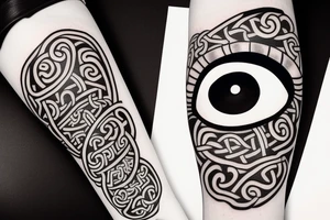 one eyed viking tattoo idea