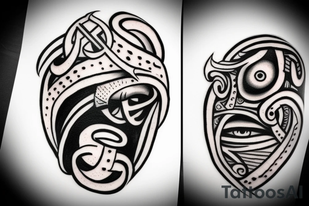 one eyed viking tattoo idea