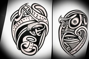 one eyed viking tattoo idea