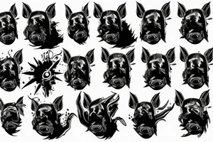 war pig tattoo idea