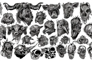 war pig tattoo idea