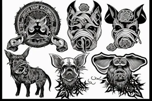 war pig tattoo idea