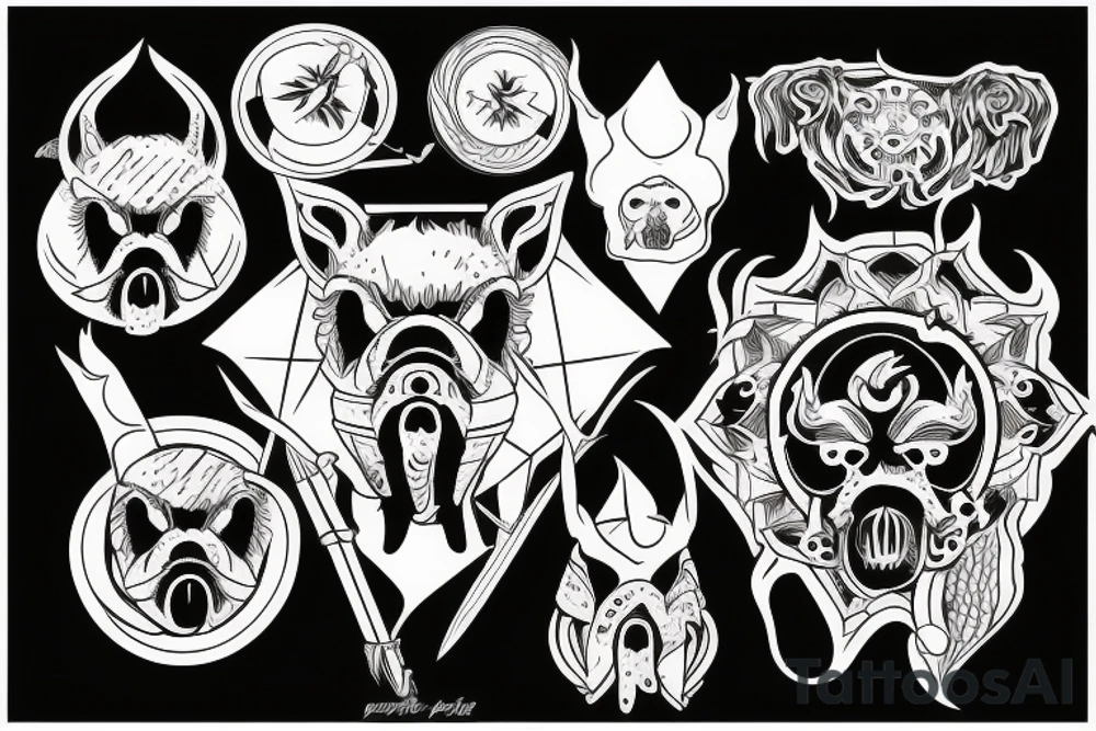 war pig tattoo idea