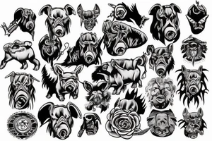 war pig tattoo idea