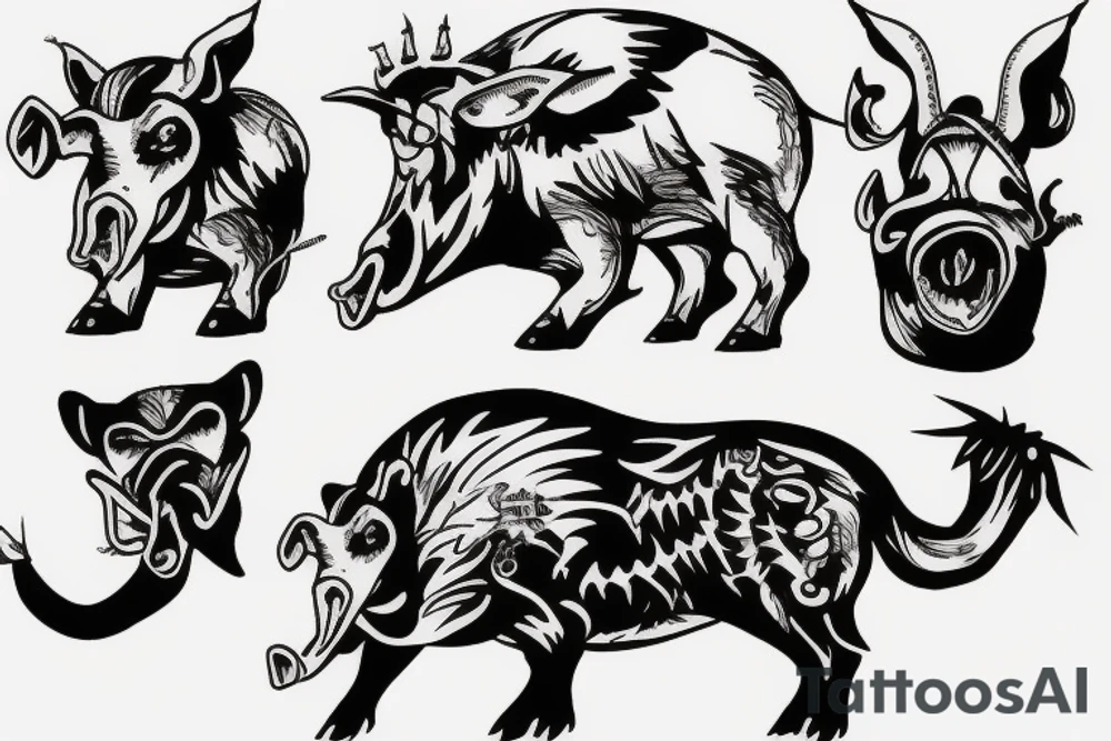 war pig tattoo idea