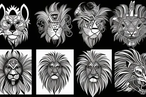 Lion king tattoo idea
