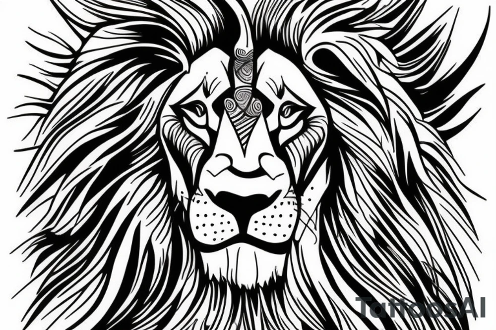 Lion king tattoo idea