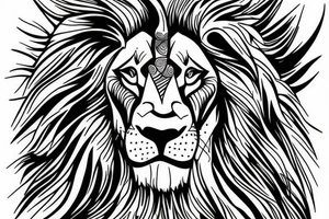 Lion king tattoo idea