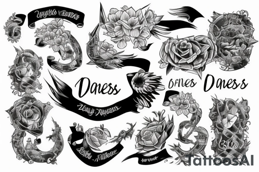 two sons names tattoo idea