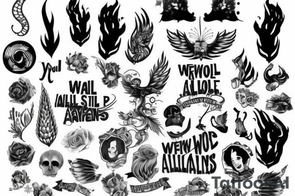 you will never walk alone tattoo idea
