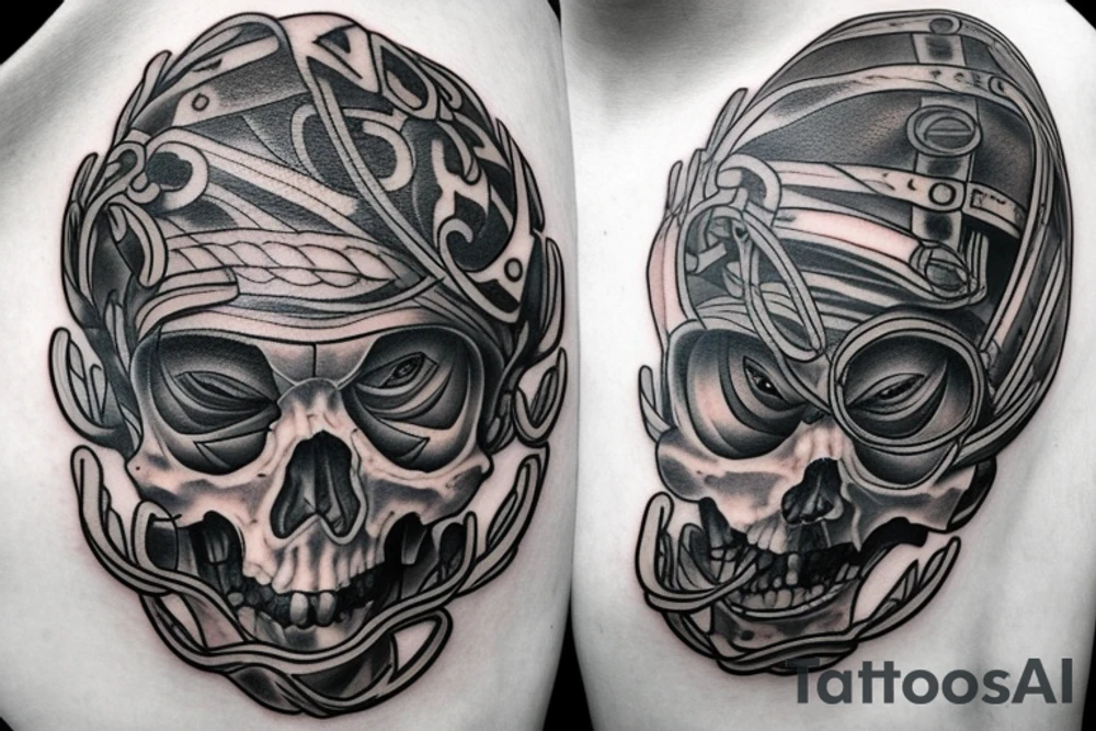 Father and sons tribute tattoo idea