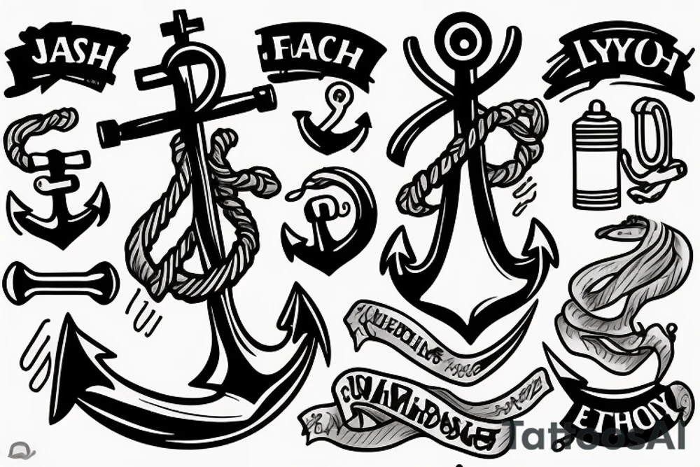 Anchor tattoo idea