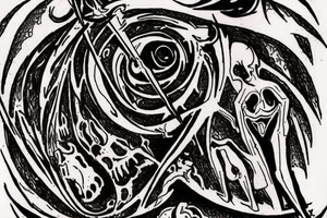 I want the 7 layers of hell from the poem " Dantes Inferno" in spiral going down my leg. tattoo idea