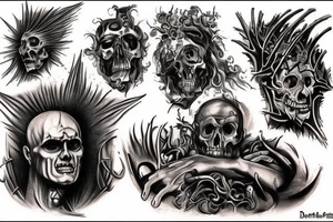 I want the 7 layers of hell from the poem " Dantes Inferno" in spiral going down my leg. tattoo idea