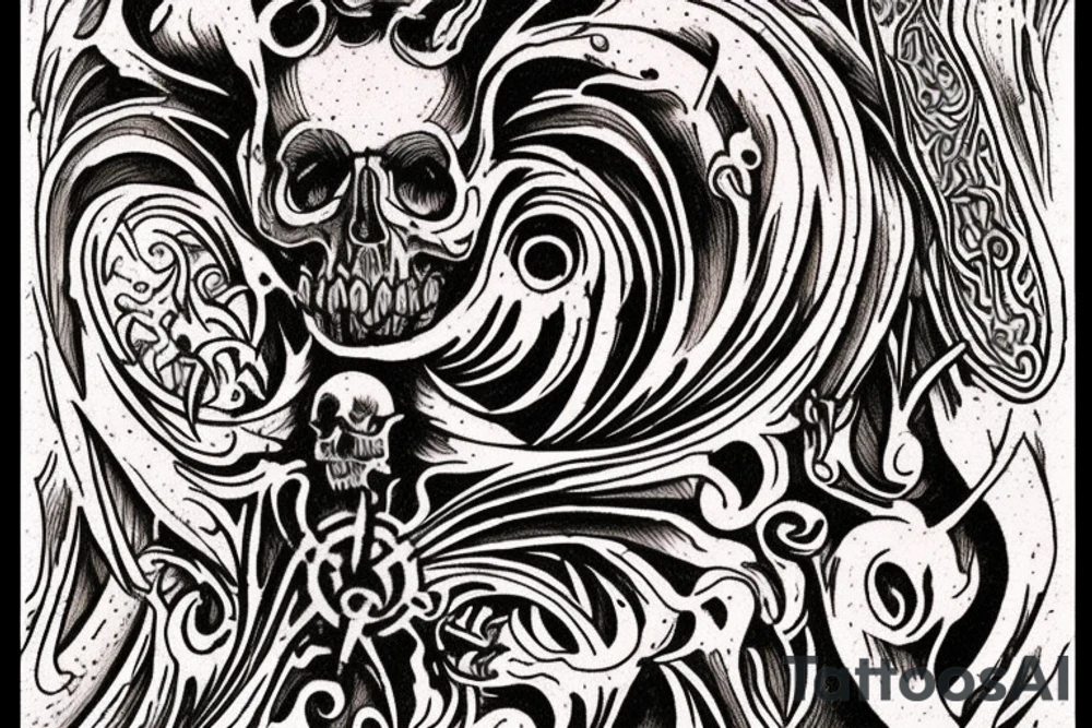 I want the 7 layers of hell from the poem " Dantes Inferno" in spiral going down my leg. tattoo idea