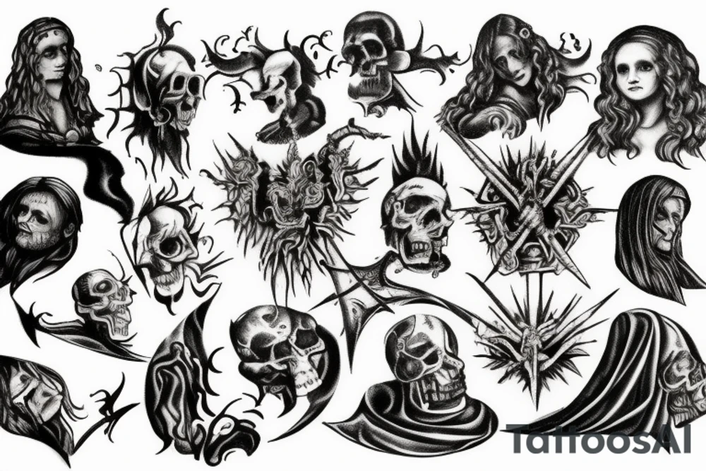 Dantes Inferno tattoo idea