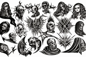 Dantes Inferno tattoo idea