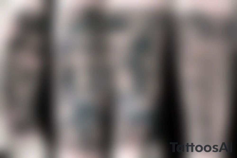 Dantes Inferno entire leg sleeve tattoo idea