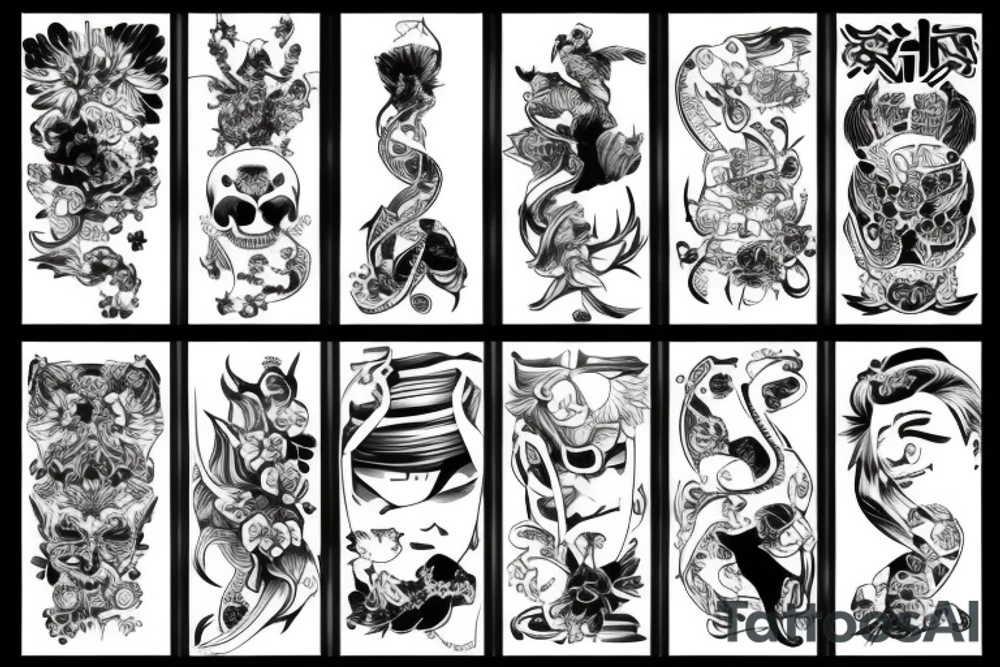 männerrücken tattoo idea