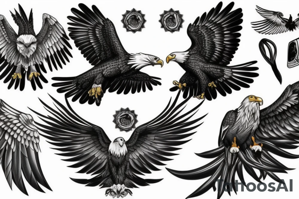 eagle tattoo idea