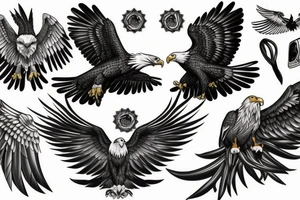 eagle tattoo idea