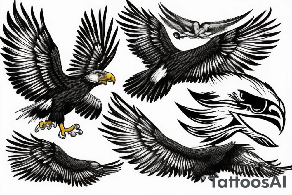 eagle tattoo idea