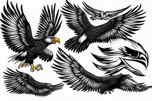 eagle tattoo idea