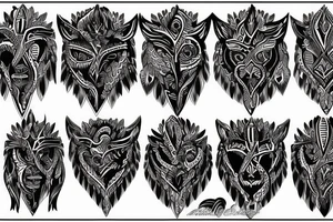 eagle tattoo idea