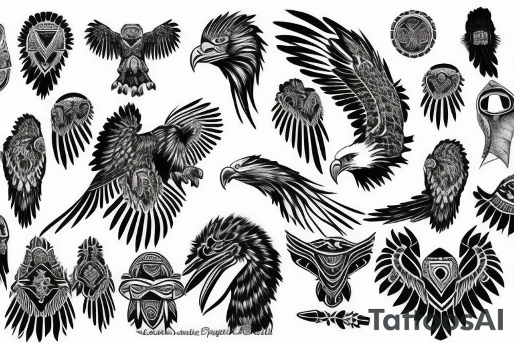 eagle tattoo idea