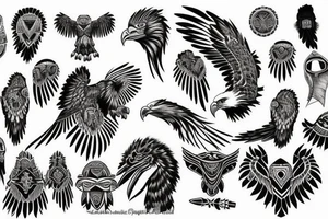eagle tattoo idea