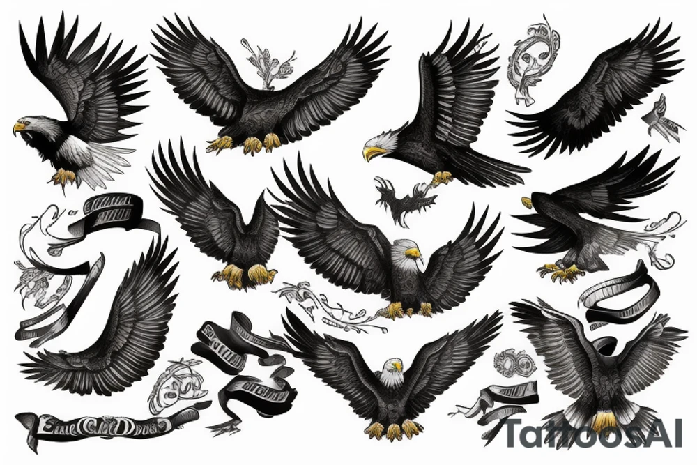 eagle tattoo idea