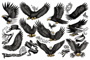 eagle tattoo idea