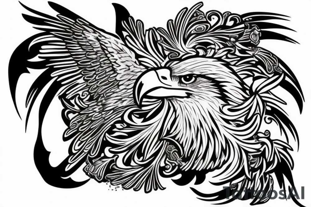 eagle tattoo idea
