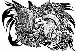 eagle tattoo idea