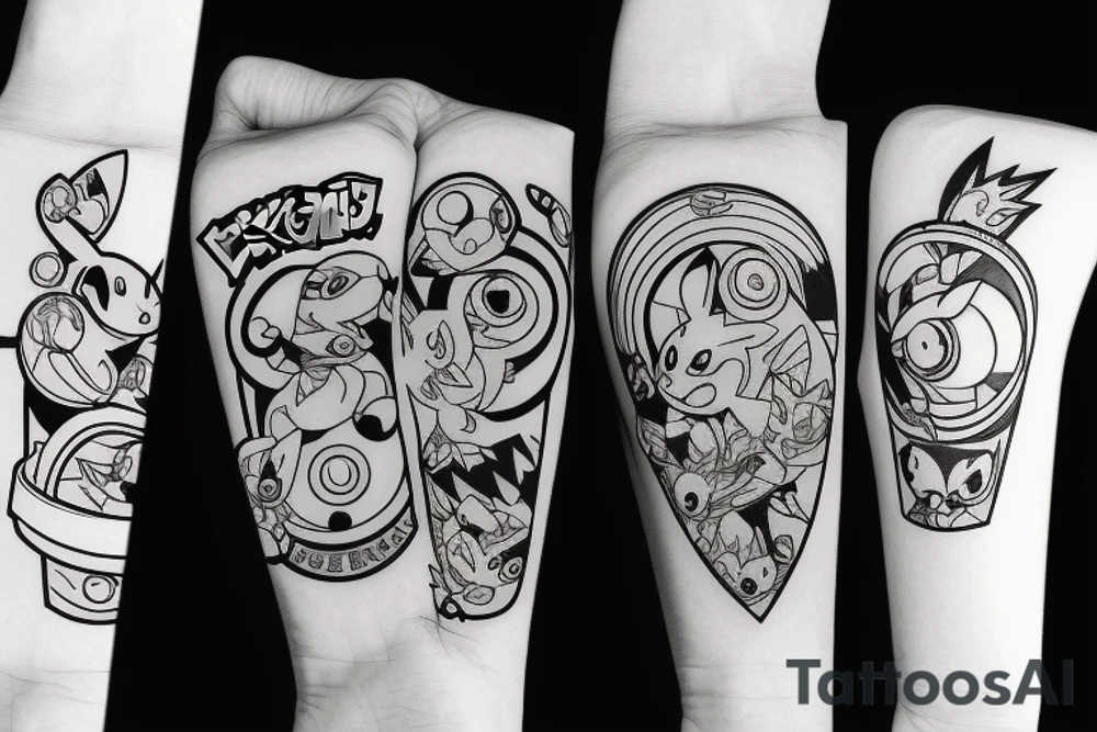 pokemon tattoo idea
