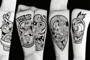 pokemon tattoo idea