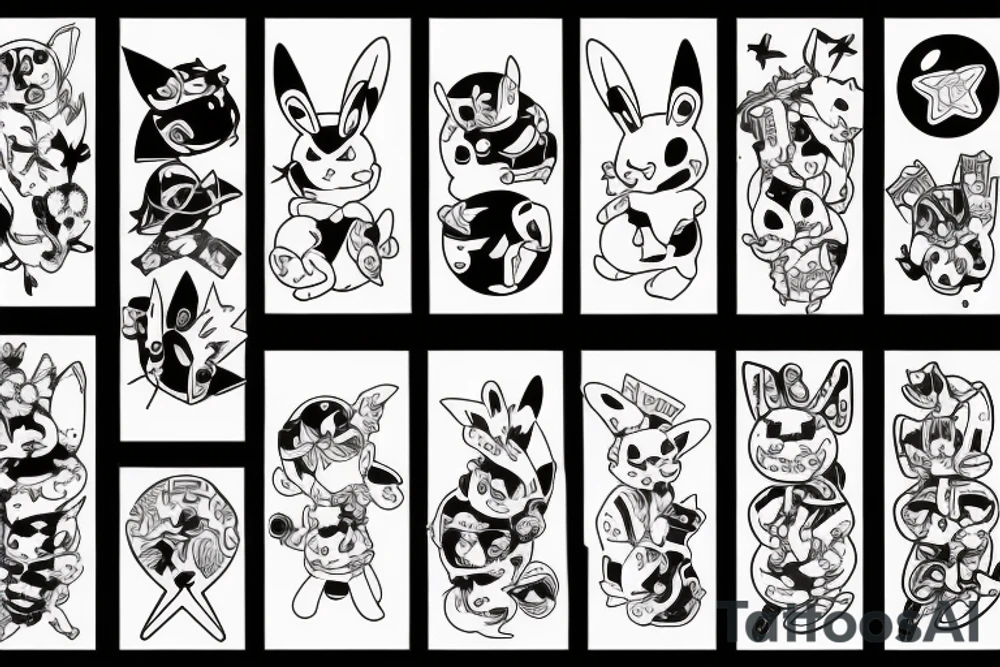 pikcachu tattoo idea