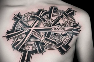 "marian cross" tattoo idea