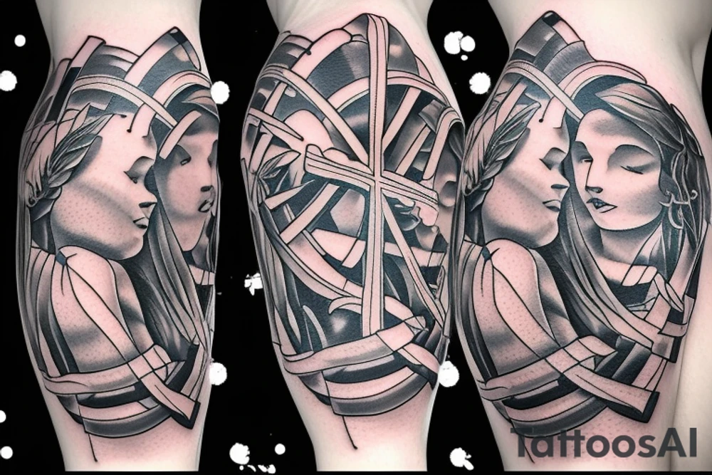 "marian cross" tattoo idea
