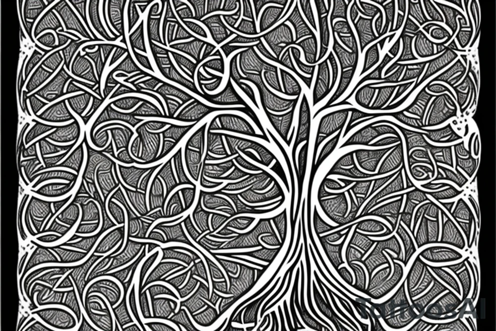 tree of life tattoo idea