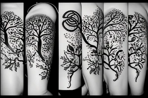 family, autism, tree of life tattoo idea