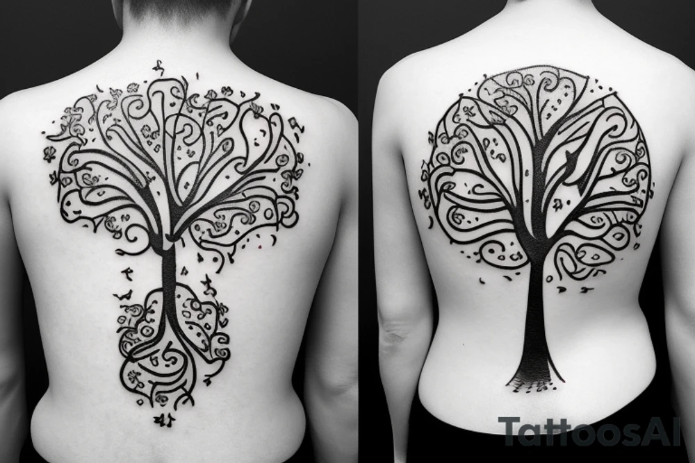 family, autism, tree of life tattoo idea