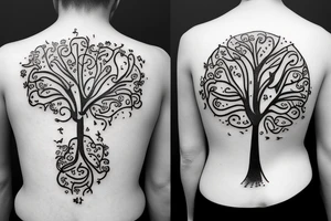 family, autism, tree of life tattoo idea