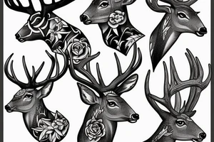 deer hunting, warrior tattoo idea