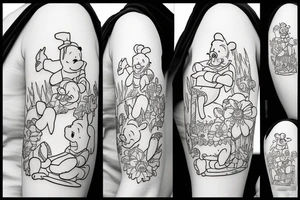Winnie the pooh tattoo idea