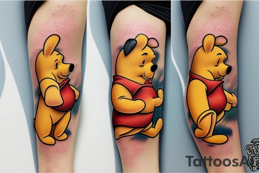 Winnie the pooh tattoo idea