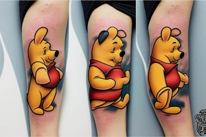 Winnie the pooh tattoo idea