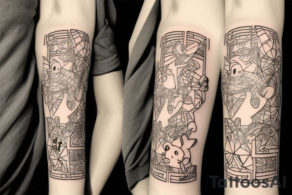 Winnie the pooh with honney pot tattoo idea